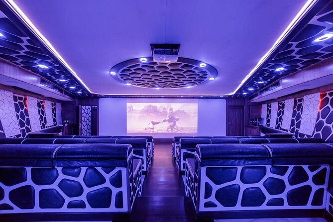 Dubai Marina Luxury Cruise w/ 5 Star Buffet Dinner & Transfer - Seating and the two-deck choice