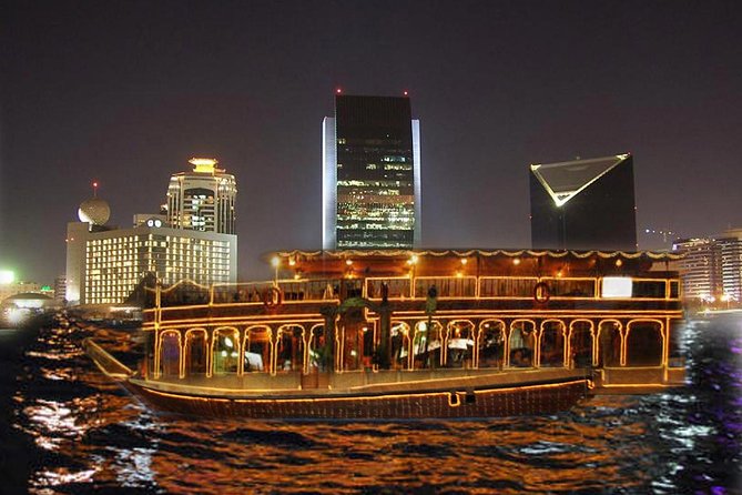 Dubai Marina Luxury Dinner Cruise with Buffet, Live Entertainment - What happens from boarding at 8 p.m. to departure