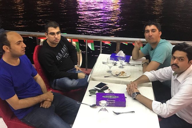 Dubai Marina Luxury Dinner Cruise with Buffet, Live Entertainment - Dubai Marina Mall and the city skyline