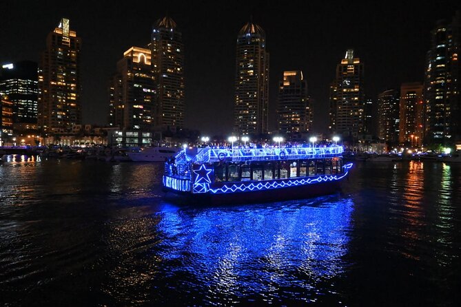 Dubai Marina Unique Dhow Cruise Buffet Dinner and Belly Dance - Starting near Marina Beach