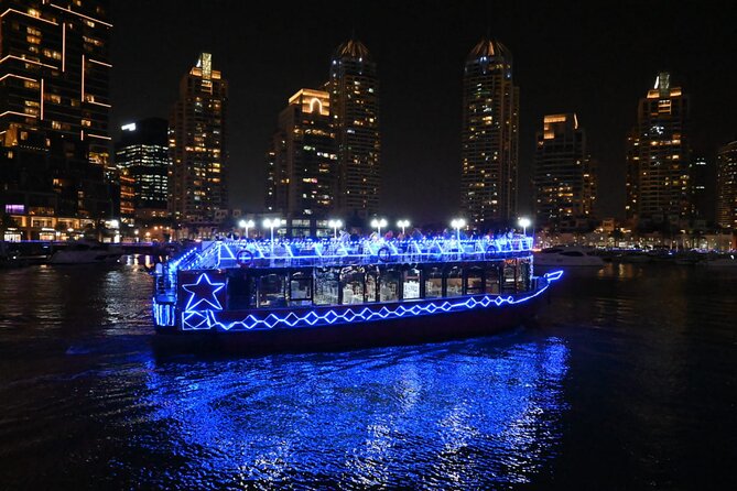 Dubai Marina Unique Dhow Cruise Buffet Dinner and Belly Dance - What the evening feels like in practice