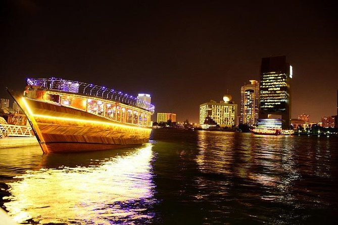 Dubai Super Saver: Desert Camp Experience by 4x4 and Dhow Dinner Cruise - Two evenings that show Dubai from opposite sides