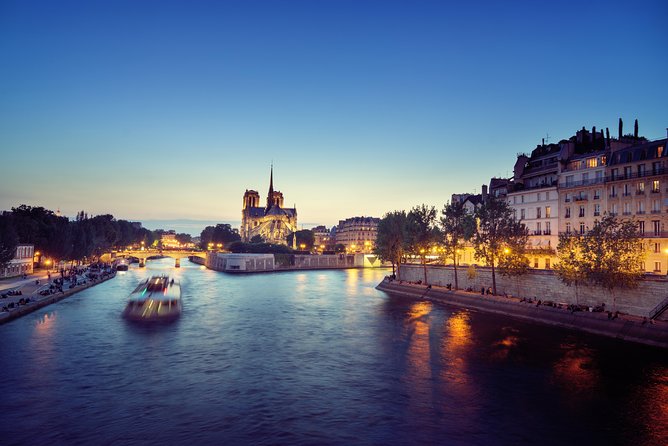 Eiffel Tower Dinner & cruise, optional Moulin Rouge - First and second floors, not the summit