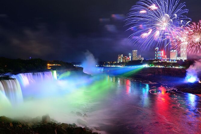 Epic Niagara Falls Private Night Tour w/ Dinner, Boat & Tower - Niagara Falls after dark, in one focused evening