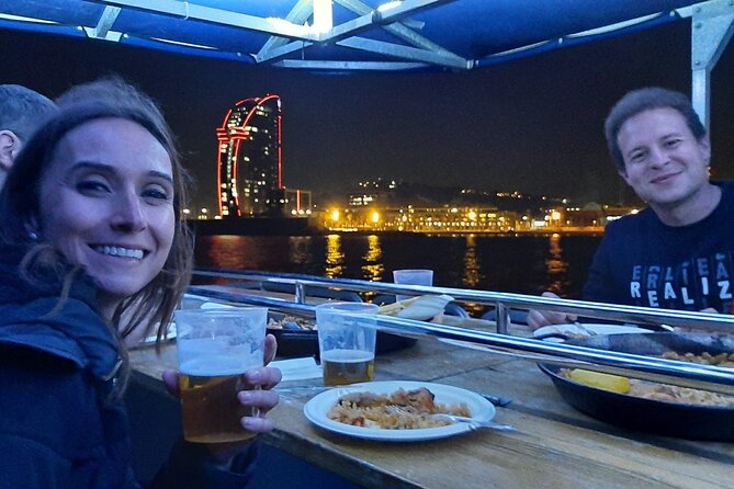 Evening Cruise with Dinner and Drinks in Barcelona - Barceloneta from the water during the 40-minute cruise