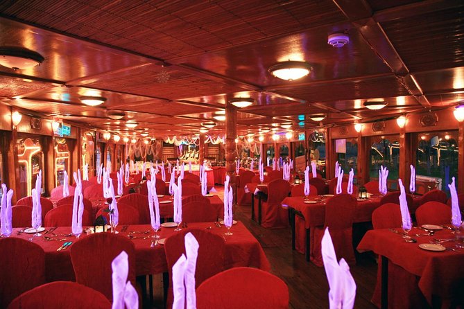 Evening Dhow Dinner Cruise in Dubai - The best views are from the upper deck