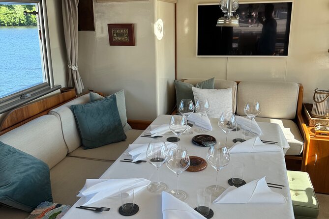 Exclusive Yacht Tour of Stockholm: sunset, dinner, lunch, cruise - Sunset timing, food, and the onboard mood