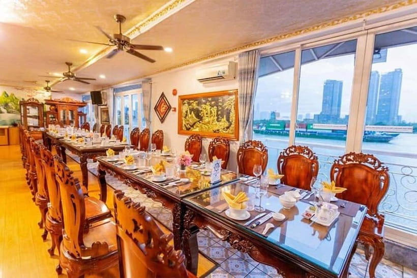 Experience Dinner On Luxury Cruise Along Saigon River - Live music and Flamenco dancing on board