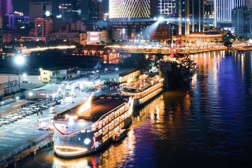 Experience Dinner On Luxury Cruise Along Saigon River - Boarding at 19:45 and the river ride