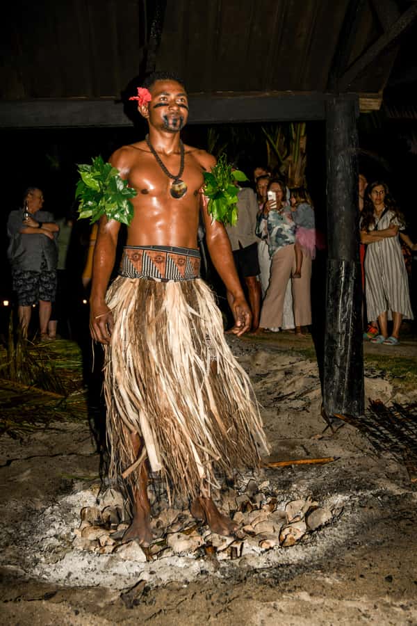Fiji: Sunset Cruise with Dinner and Fire Show - Knife dancers, Pacific culture, and the fire finale