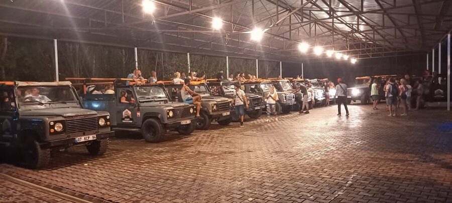 From Alanya: Night Safari Tour with Dinner and Boat Tour - The marina and a 90-minute boat ride