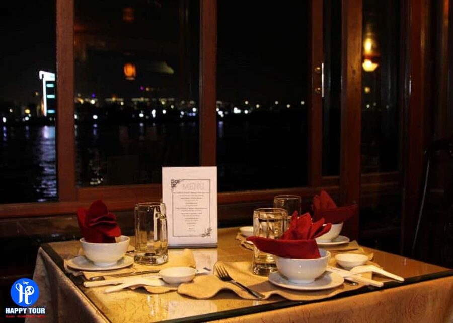 From Ho Chi Minh: Private Dinner Cruise on Saigon River Tour - The skyline from the Saigon River