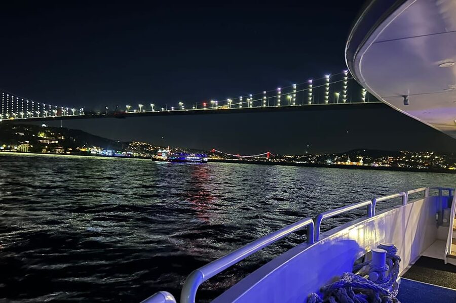 From Istanbul: Bosphorus Dinner Cruise Tavern & World Show - Hotel pickup across central Istanbul