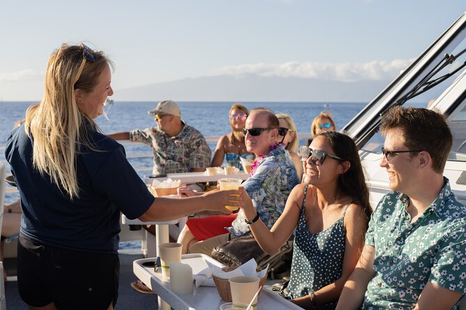 From Ma'alaea Harbor: Sunset Dinner Cruise Aboard the Quicksilver - Dinner: five main courses and a full three-course meal