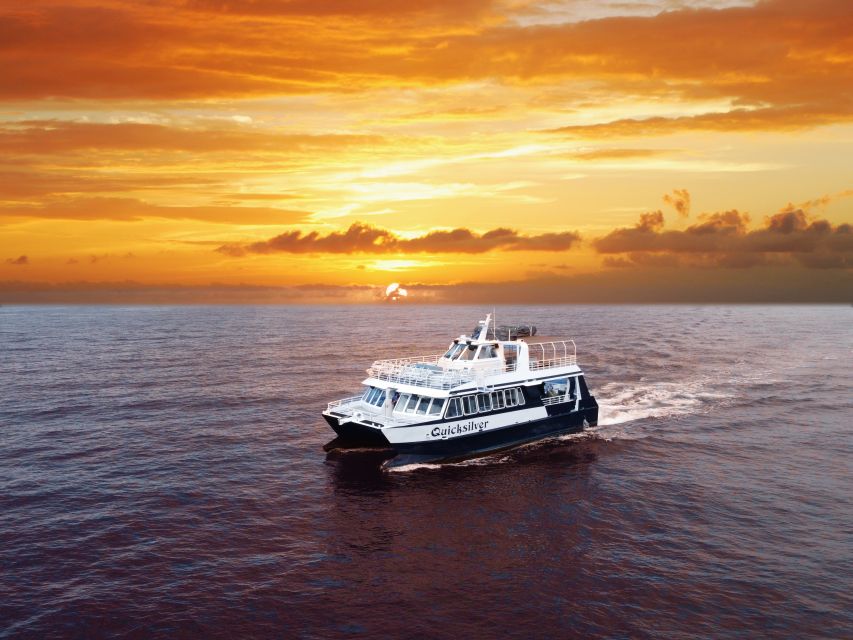 From Ma'alaea: Sunset Dinner Cruise Aboard the Quicksilver - What the $139 price includes
