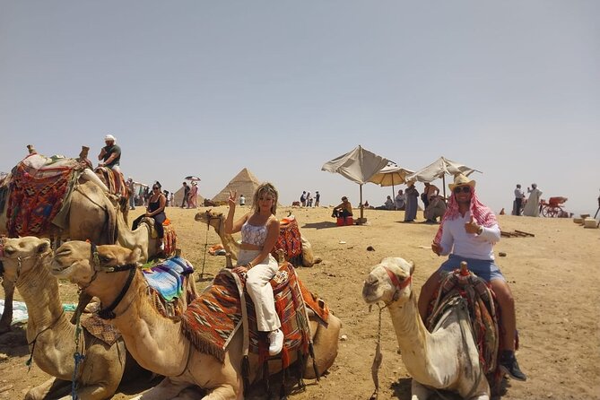 Giza Pyramids, Camel Ride, ATV and Shopping Tour w/ Dinner Cruise - One hour on an ATV near the pyramids