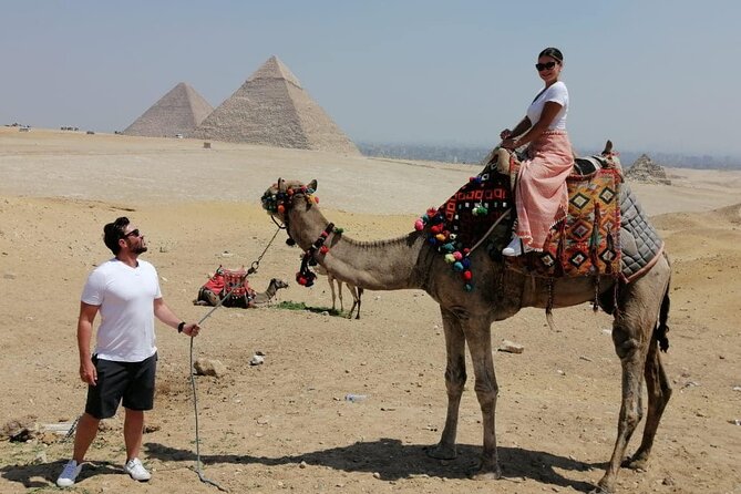 Giza pyramids,Sphinx,ATV bike,Camel ride, Dinner cruise& shopping - One hour on an ATV quad bike