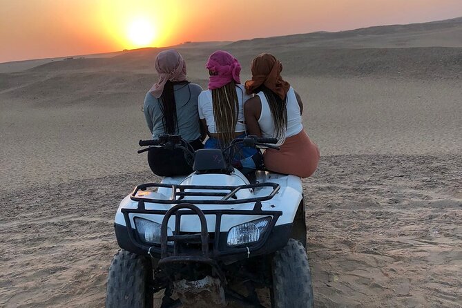 Giza pyramids, Sphinx, ATV bike, Lunch,Camel ride, Dinner cruise& shopping tour - A 12-hour Cairo day that covers a lot of ground