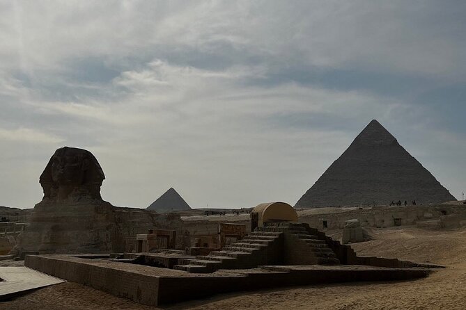 Giza Pyramids,Sphinx,Camel Ride,ATV Bike,Shopping, Dinner cruise - Meeting the Sphinx face to face