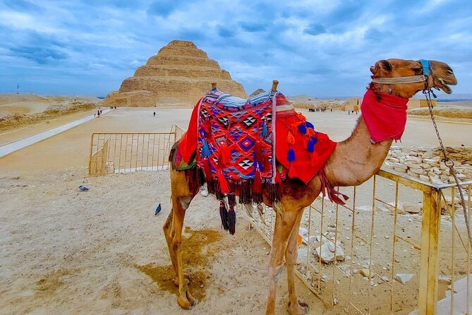 Giza Pyramids,Sphinx,Camel Ride,ATV Bike,Shopping,Dinner cruiseII - Khafre’s Pyramid and the Giza view