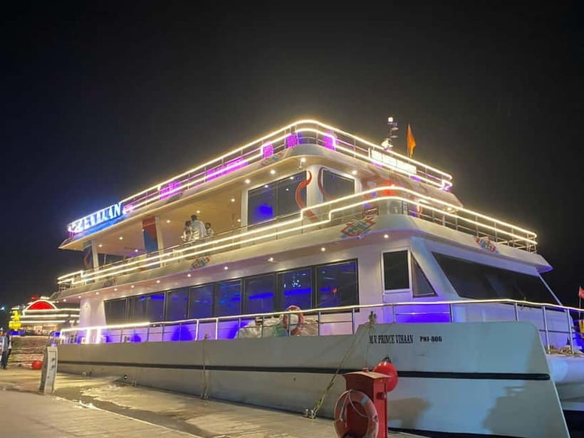 Goa: Triple Deck Family Dinner Cruise and Performances - Setting sail from Panaji’s floating jetty