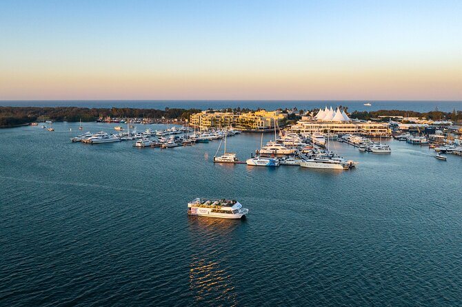 Gold Coast Buffet Dinner Sightseeing Cruise - The Broadwater at night