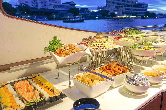 Grand Pearl Dinner Cruise Experience at Bangkok with Pickup - Pickup at 5:30 p.m. and the ride to River City