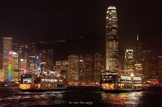 Hong Kong Afternoon Sightseeing Tour Plus Dinner Cruise with Hotel Pickup from Kowloon area - Crossing Victoria Harbour by Star Ferry