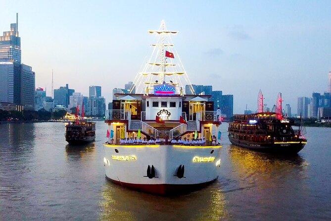 Indochina Queen Dinner Cruise on Saigon River - The Vietnamese buffet: useful, varied, but not fine dining