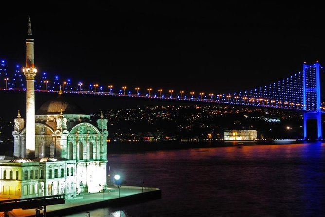 Istanbul Bosphorus Dinner Cruise and Turkish Night Show with DJ - The bridges that connect two continents