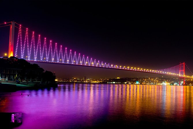 Istanbul Bosphorus Dinner Cruise and Turkish Night Show with DJ - Rumeli Fortress from the water