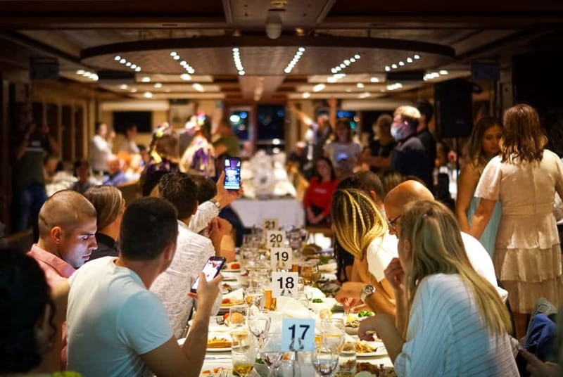 Istanbul: Bosphorus Dinner Cruise & Turkish Night Show - Photos, outdoor seating, and small extras