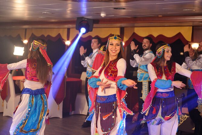 Istanbul Bosphorus Dinner Cruise Turkish Night Show All inclusive - Boarding near Meclis-i Mebusan Avenue