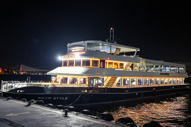 Istanbul Bosphorus Dinner Cruise: Turkish Night Show Experience - Following the route from Dolmabahce to Beylerbeyi