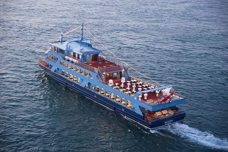 Istanbul: Bosphorus Dinner Cruise & Turkish Night Show - The Bosphorus route, from Dolmabahçe to Maiden’s Tower