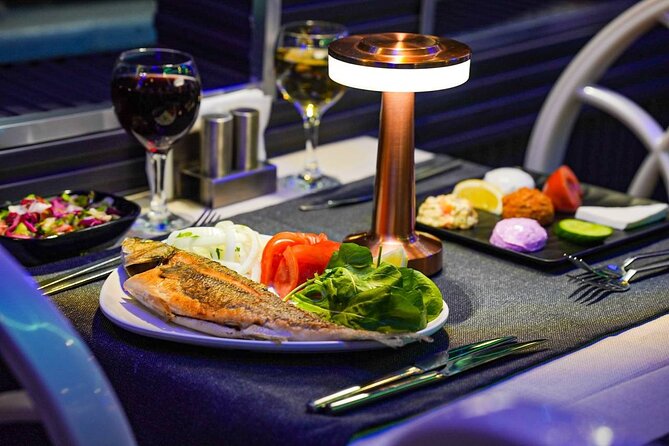 Istanbul Bosphorus Dinner Cruise Turkish Show and Private Table - Rumeli Fortress and the Bosphorus hills