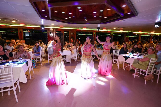Istanbul Bosphorus Dinner Cruise with Drinks and Shows - Asian-side views and the Maiden’s Tower