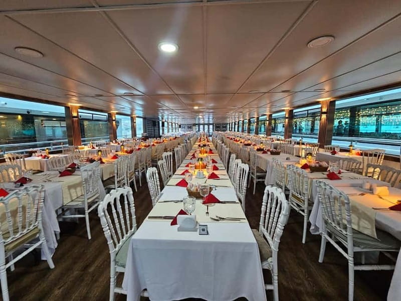 Istanbul: Bosphorus Dinner Cruise with Live Entertainment - Dinner begins with Turkish mezes