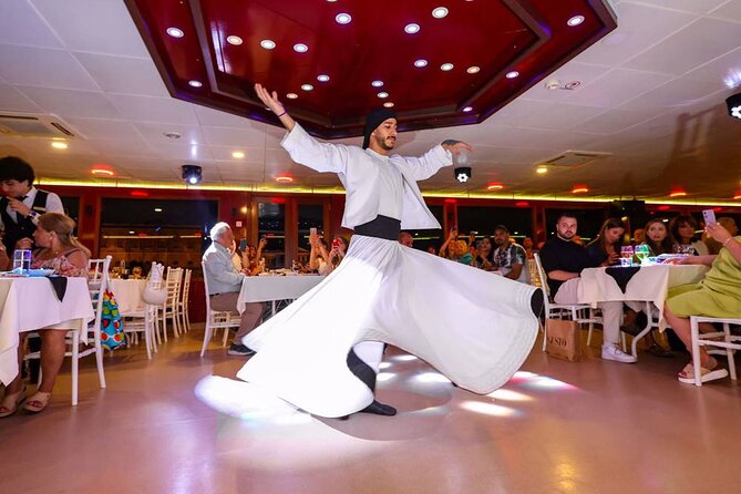 İstanbul Bosphorus Dinner Cruise with Traditional Turkish Show - Dinner, soft drinks, and extra drink costs