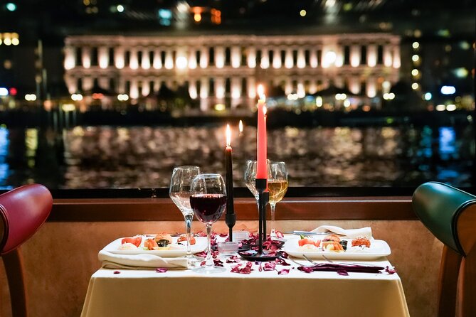 Istanbul Bosphorus Dinner Cruise with Turkish Night Show & Pickup - Rumeli Fortress, Beylerbeyi Palace, and the Asian shore