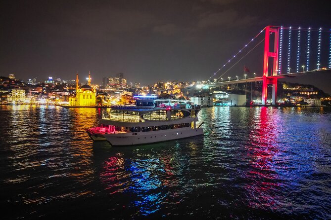Istanbul Bosphorus New Year's Eve Dinner Cruise Party in Istanbul - Dolmabahçe Palace from the water