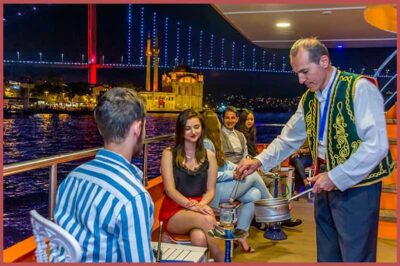 Bosphorus Night Dinner Cruise with Private Table