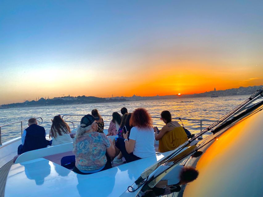 Istanbul: Bosphorus Sunset Cruise with Dinner - Crossing under Istanbul’s great bridges