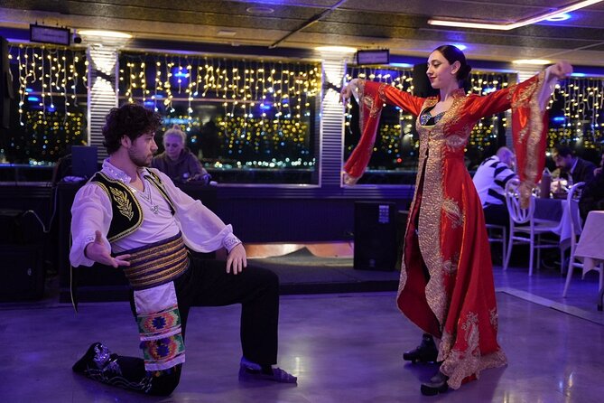 Istanbul by Night: All Inclusive Bosphorus Dinner Cruise & Drinks - Pickup, Seating, and Group Size