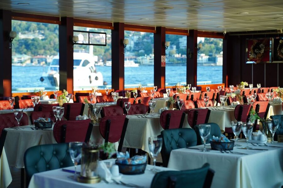 Istanbul: Dinner Cruise and Entertainment with Private Table - The Bosphorus sights, one by one