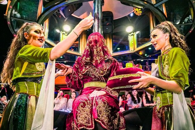 ISTANBUL: Dinner Cruise On The Bosphorus with Turkish night show - The Asian shore: Anadolu Hisarı and Küçüksu Pavilion
