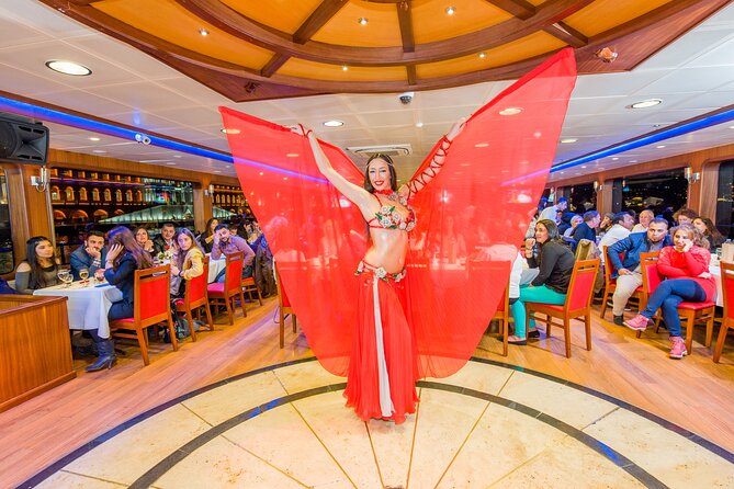 ISTANBUL: Dinner Cruise On The Bosphorus with Turkish night show - Dinner, drinks, and what to expect at your table