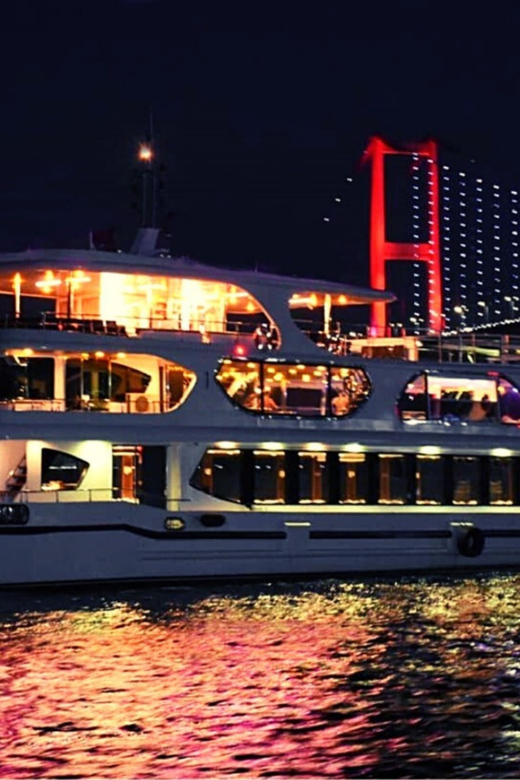 Istanbul: Dinner Cruise with Hotel Pickup & Optional Drinks - Pickup, drinks, and cancellation details