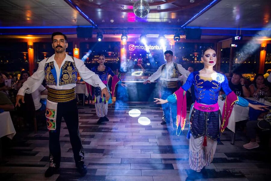 Istanbul: New Year's Eve Bosphorus Cruise Dinner & Party2027 - Turkish dance, belly dancing, and the onboard DJ