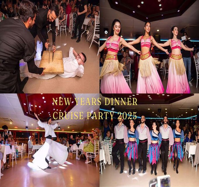 Istanbul: New Year's Eve Bosphorus Dinner Cruise 2027 - A New Years Eve party between two continents